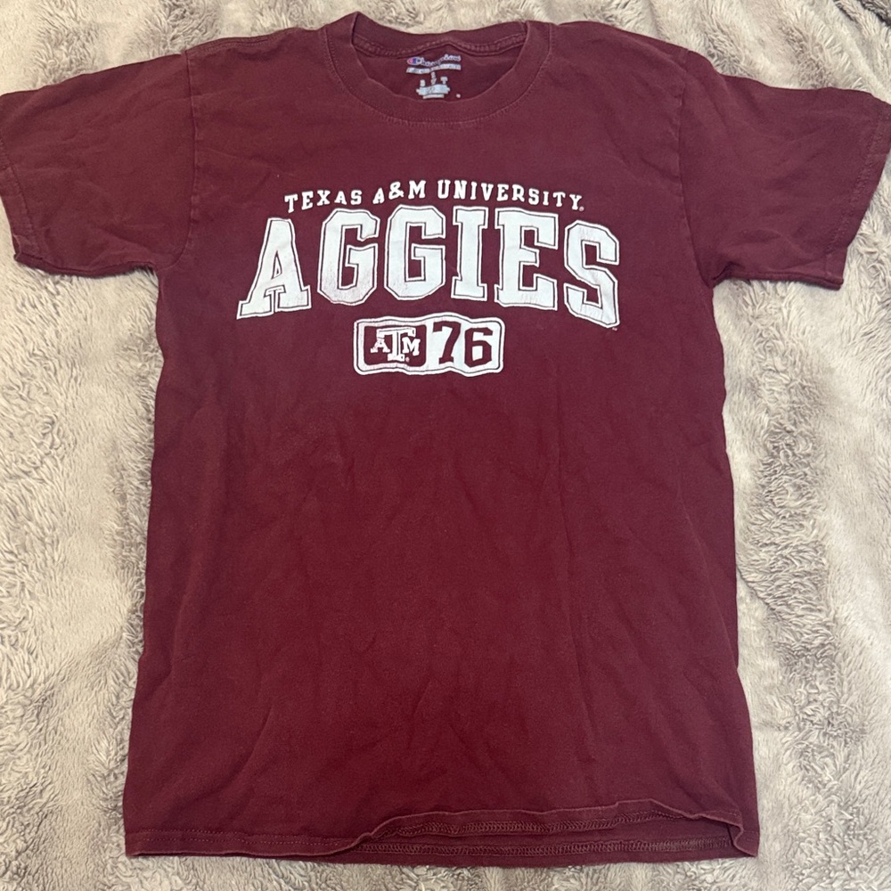Champion Texas A&M Aggies Maroon Graphic Tee